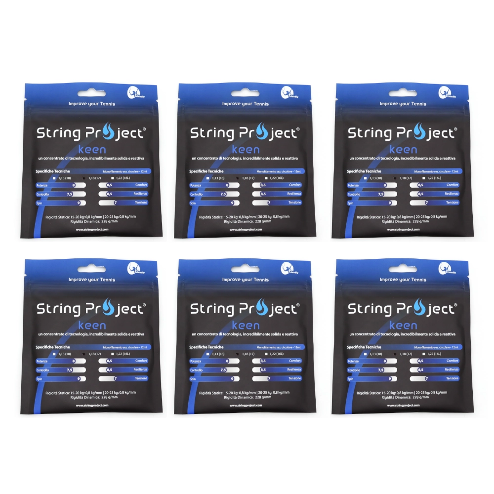 String Project Keen – Pack de 6 Bobines de 12,5mt