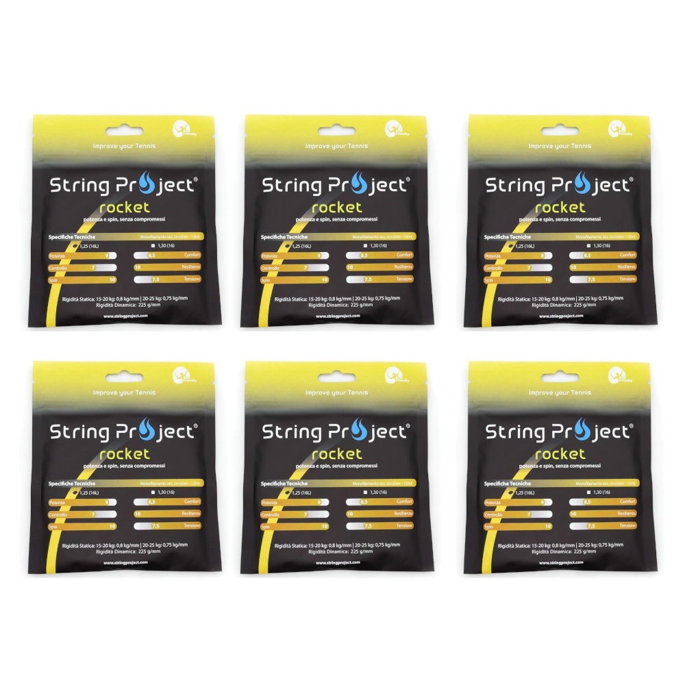 String Project Rocket – Pack de 6 Bobines de 12,5mt